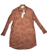 White Crow Womens Dress Sz S Whiskey Grove Thermal Button-Front Casual Boho - $438.27 MXN