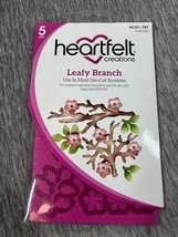 Heartfelt Creations Leafy Branch Craft Dies 5pc HCD1-757 Scrapbook Cardm... - $24.74