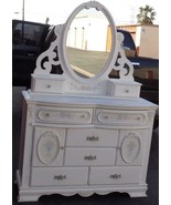 Beautiful Acme Furniture Company Dresser with Mirror &amp; Glove Boxes – GOR... - $692.99