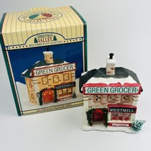Vintage 1991 Seasonal Specialties Green Grocer Christmas Valley Village Store - £11.58 GBP