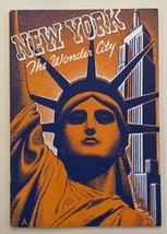 New York The Wonder City Booklet Souvenir Guide Manhattan Postcard Company - £11.16 GBP