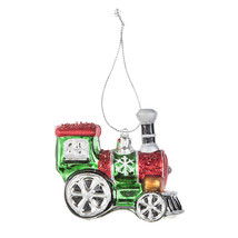 Train Ornament Glass 3.54 Inches - $698.23 MXN