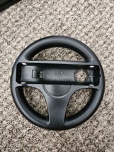 Nintendo Wii Mario Kart Racing Steering Wheel Black - $8.66