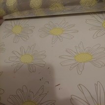 Summer Daisy Yellow Through Cellophane Gift Paper/Wedding Birthday Hampe... - $1.51+