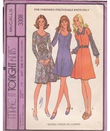 McCALL&#39;S PATTERN 3308 SIZE 14 MISSES&#39; DRESS IN 3 VARIATIONS OR JUMPER - £2.36 GBP