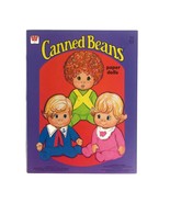 Vintage 1977 Canned Beans Paper Dolls 1942 Whitman Book Mattel Uncut - $23.71 CAD