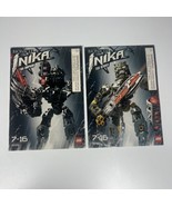 LEGO Bionicle 8729 &amp; 8730 MANUALS Only Toa Nuparu &amp; Toa Hewkii Ignika - £7.75 GBP