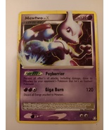 Pokemon 2008 Diamond &amp; Pearl Legends Awakened Mewtwo Lv. X 144/146 Singl... - £31.33 GBP