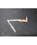 Vintage PARKER CUTLERY JAPAN FIGURAL 1873 WINCHESTER RIFLE 2 Blade KNIFE - $913.34 MXN
