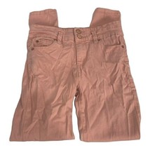 Celebrity Pink Girls Rose Tan Skinny Jeans Size 12 Cotton Blend - $14.27
