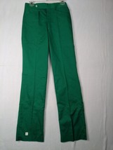 Vecci Mens Green Cotton Blend Pants Size 29 Raw Hem - $26.71