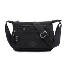 Casual Nylon Waterproof Crossbody Bag for School Durable Women Messenger Bags Li - £30.80 GBP