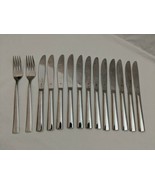WMF Philadelphia Cromargan Stainless Flatware Lot of 14 Pieces Knives Fo... - £34.99 GBP