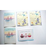 Lot of 5 Birthday Greeting Cards  with Matching Theme Envelopes - $1.15