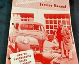 1943 Westinghouse Automotive Service Manual ORIGINAL - $34.60