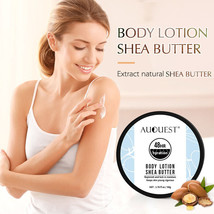 AuQuest Shea Butter Body Lotion Strong Whitening Moisturizing Soften Organic - £6.81 GBP