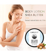 AuQuest Shea Butter Body Lotion Strong Whitening Moisturizing Soften Org... - £6.84 GBP