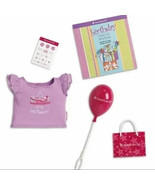American Girl Doll Red Birthday Balloon Party Celebration Goody Bag - $20.18 CAD
