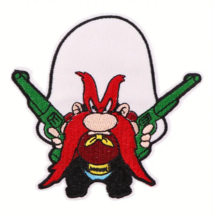 Embroidery Patch Sew or Iron-On Fabric Applique - New - Yosemite Sam - £7.07 GBP