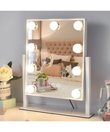 Kotdning Vanity Mirror With Lights, Lighted Vanity Mirror With 9 Dimmabl... - £36.02 GBP