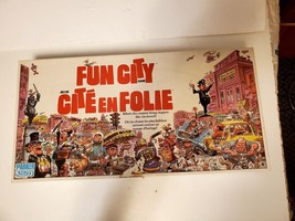 Vintage Fun City Board Game Vintage 1987 Parker Brothers Complete VGUC - $25.73