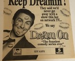 Dream On Tv Guide Print Ad Brian Benben TPA12 - £4.72 GBP