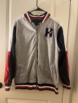 Tommy Hilfiger Boys Zip Up Sweatshirt Jacket Size XL 20 Multicolor - $41.71