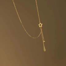 Wholesale Jewelry Vacation Classic Style Star Titanium Steel Plating Nec... - €6,29 EUR