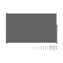 VEVOR Retractable Side Awning, 71''x 118'' Aluminum, 280g Polyester, Gray - $107.08