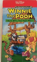 Winnie The Pooh:-All&#39;s Well That Ends Well [VHS]TESTED-VERY RARE-SHIPS N 24 Hrs - £47.38 GBP