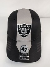 Las Vegas Raiders &#39;47 Brand Flex Fit Vertical Solo Hat Cap  - £19.60 GBP