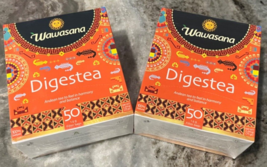 Lote of 2 Wawasana Digestivo 50 Tea bags Peruvian Tea 100% Natural Mix Herbs - £25.82 GBP