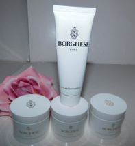 Borghese Radiante Revitalize &amp; Firm Mask X3 &amp; Age Defying Exfoliator New Travel - £22.37 GBP