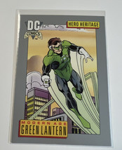 DC Comic Cards 1992 Series I Hero Heritage Modern  Age Green Lantern #9 - £1.34 GBP