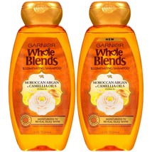 2 Pack Shampoo With Moroccan Argan &amp; Camellia Oil Extracts, For Dry Hair 12.5 Oz - £15.73 GBP