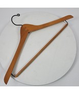 Vintage Wood Coat Suit Hanger Luxury 17x8&quot; Inch Wishbone Grand Rapids Mi... - $16.83