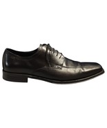 HUGO BOSS Oxford Dress Shoes Mens US 10.5 Black Leather Square Toe Lace ... - $1,291.88 MXN
