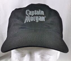 Captain Morgan Spiced Rum Black Cadet Cap Adjustable Strap Cotton Hat - €9,84 EUR