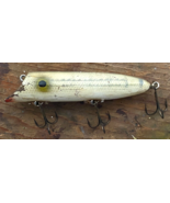 4 Inch Wood Lure - White - 3 Treble Hooks - €18,74 EUR