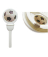 Coffee Cup Lid Sip Hole Plug Stopper  Stix To Go, Soccer Design Pack of 30 - €5,04 EUR