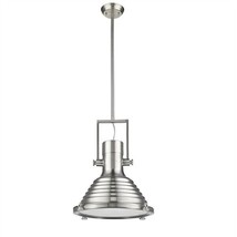 Chloe CH58021BN16-DP1 16 in. Shade Lighting Ironclad Industrial-Style 1 Light Br - £50.45 GBP