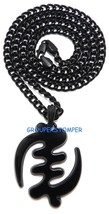 Gye Nyame Collier Pendentif Avec Assortis Chaînes Africain Adinkra Symbole - £11.12 GBP+