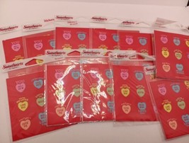 11 Packs Of Sweethearts The Original Stickers 18 Count Hearts Heart Shap... - $20.00