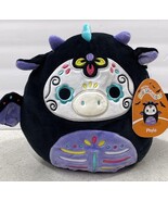 Squishmallows Day of the Dead PHYLO Squishmallow Halloween 12 inch Plush... - $431.27 MXN