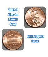 US 2017 P Lincoln Shield Cent - Collectible Phila Issue - Bright Btr CIRC+ - $4.80 CAD