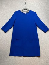 Ann Taylor Shift Dress Womens Size 6 Minimalist Style Casual Career Royal Blue - £31.28 GBP