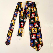 Mens Disney Cartoon Neck Tie - Mickey Mouse Goofy Donald Duck Pluto Coll... - $19.78