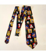 Mens Disney Cartoon Neck Tie - Mickey Mouse Goofy Donald Duck Pluto Coll... - $19.78