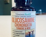 Vimerson Health Glucosamine w/ Chondroitin Turmeric MSM Capsules 90 Ct e... - £18.56 GBP