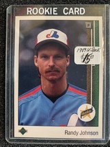 1989 Upper Deck #25 Randy Johnson RC Montreal Expos Rookie - £6.85 GBP